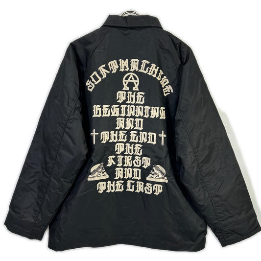SOFTMACHINE Black Nylon Boa-Lined Coach Jacket Size L