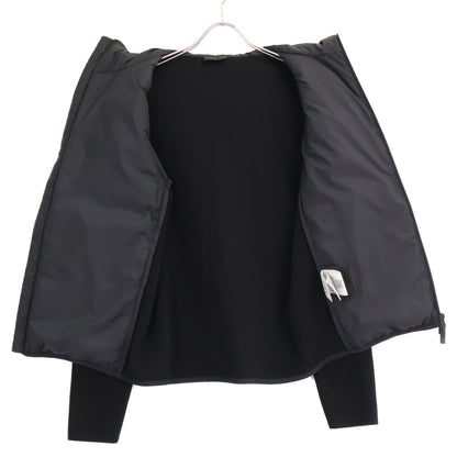 MONCLER '23 CARDIGAN TRICOT Knit Nylon Jacket Black Size S