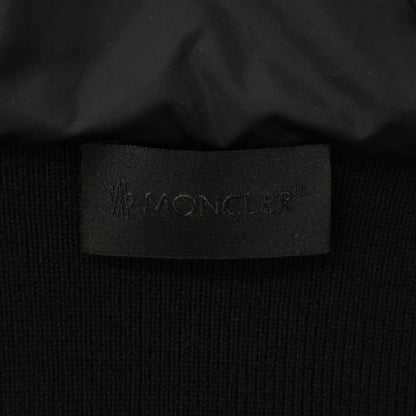 MONCLER '23 CARDIGAN TRICOT Knit Nylon Jacket Black Size S