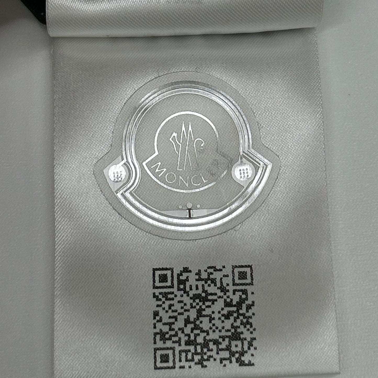 MONCLER 22 Black Rubber Logo Long Sleeve T-Shirt Size XS