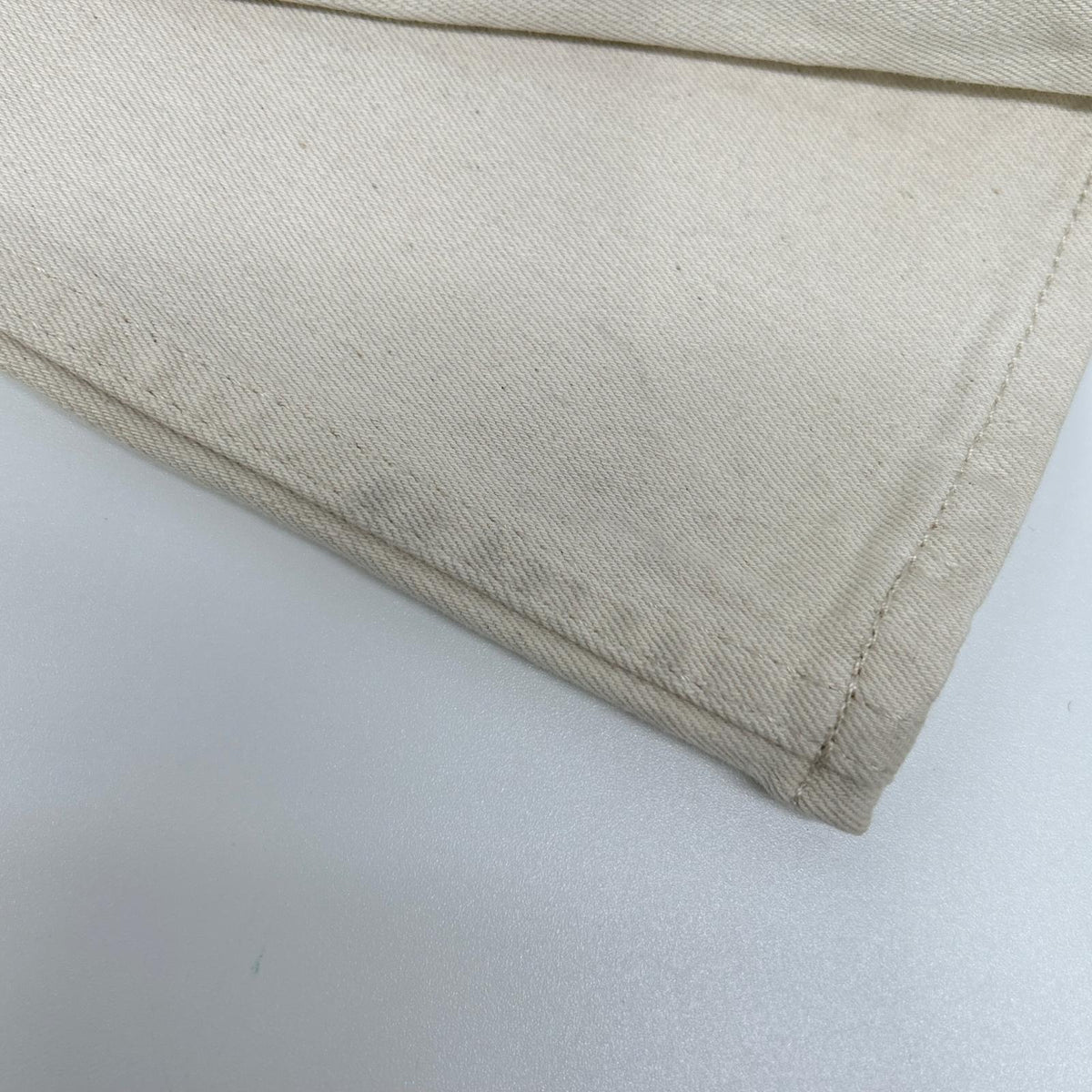 DENHAM RAZOR Ivory Cotton Slim Fit Button Fly Jeans Size 32