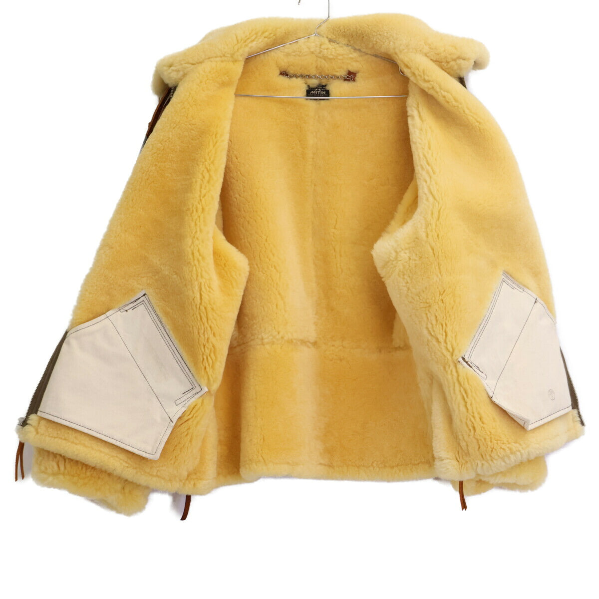BUZZ RICKSON'S B-6 Shearling Flight Jacket Size 42R