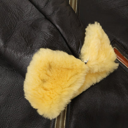 BUZZ RICKSON'S B-6 Shearling Flight Jacket Size 42R
