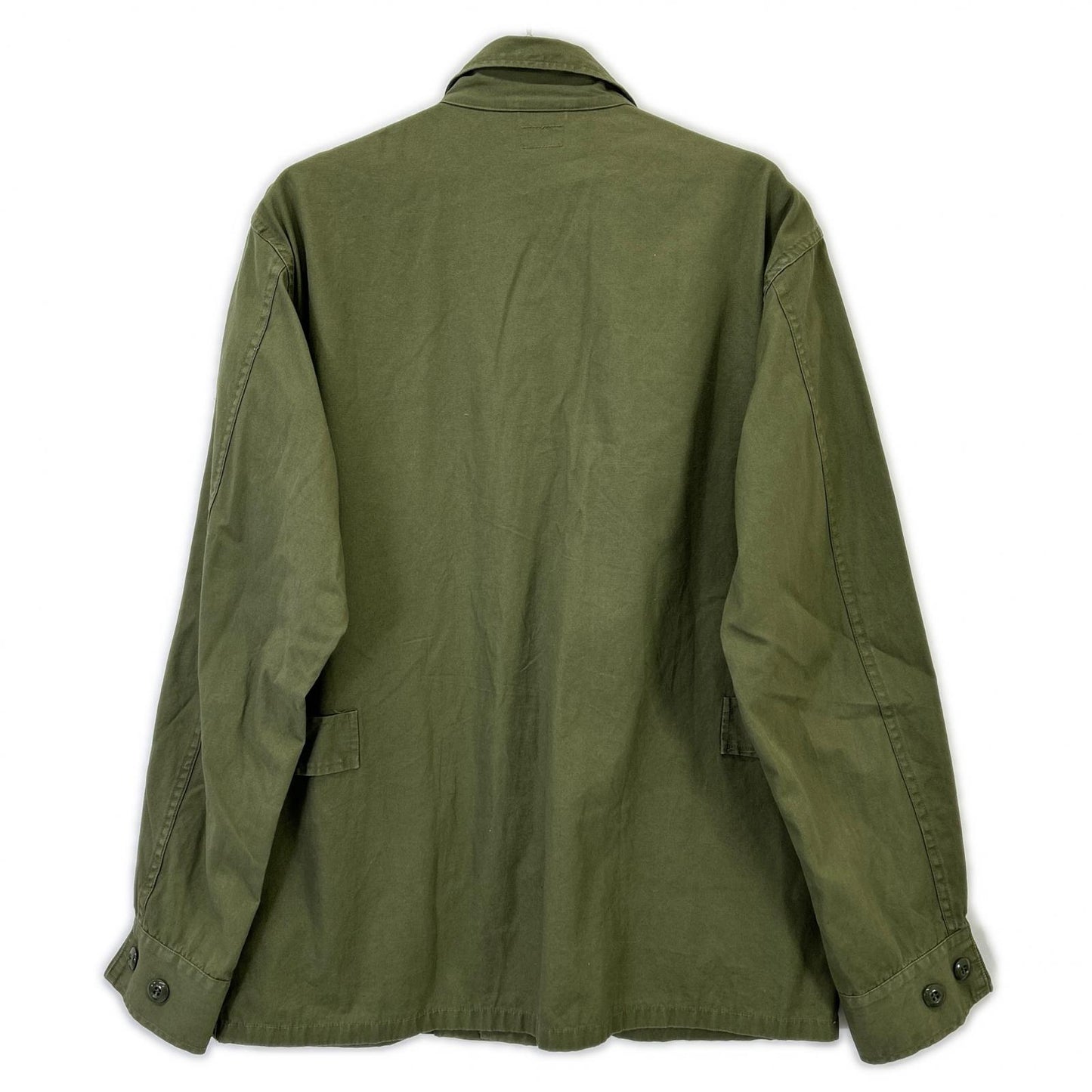 BUZZ RICKSON'S BR12247 Cotton Poplin Coat Khaki Size XL