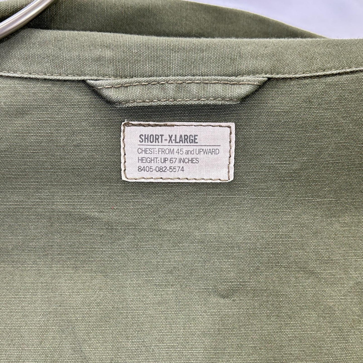 BUZZ RICKSON'S BR12247 Cotton Poplin Coat Khaki Size XL