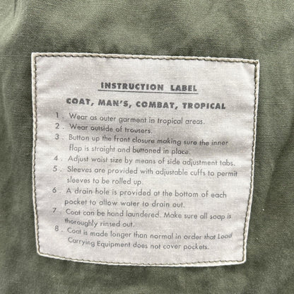 BUZZ RICKSON'S BR12247 Cotton Poplin Coat Khaki Size XL