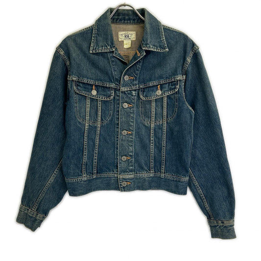 RRL JR-RS-NM-4101 Indigo 101-Type Denim Jacket Blue Size M