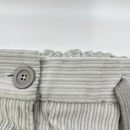 HERNO Laminar Stretch Pleated Easy Pants Gray Size S