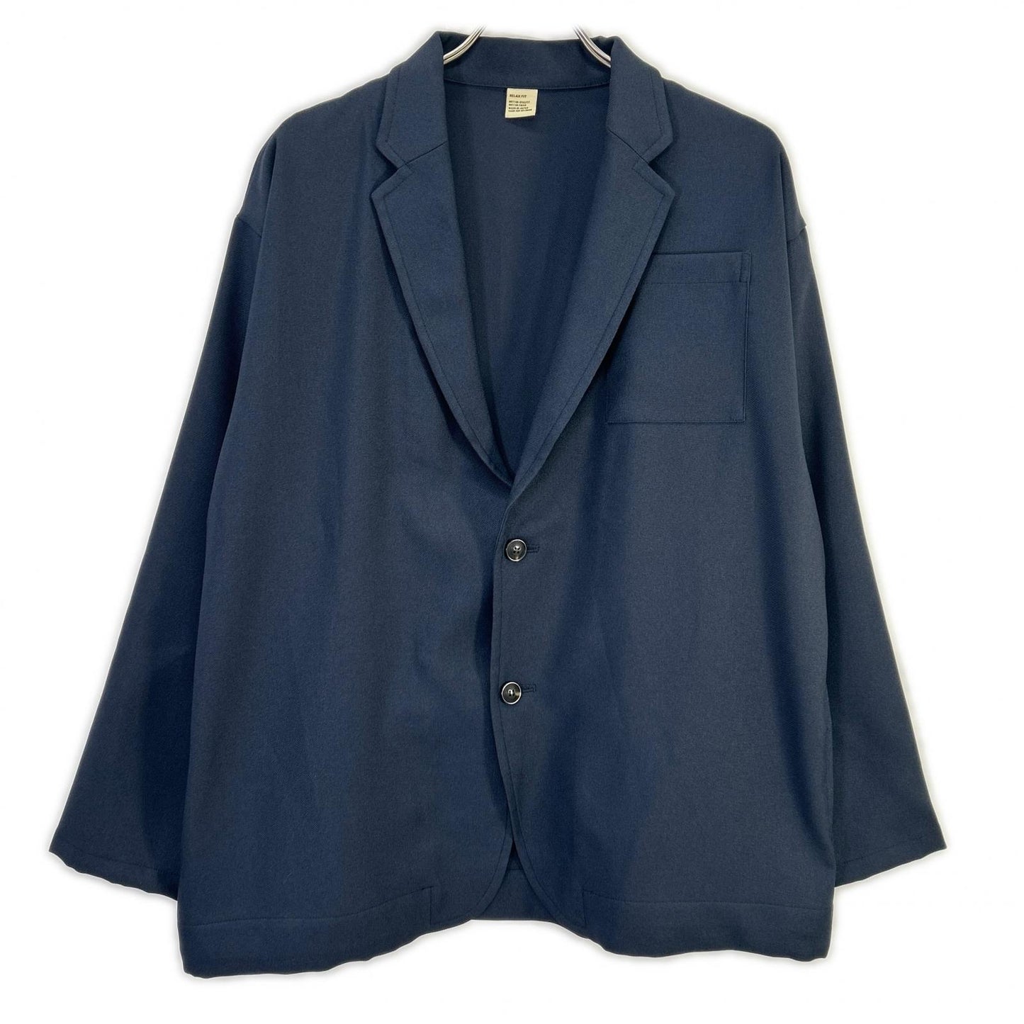 RELAX FIT Sta-Prest Good Suit Navy Size 48R