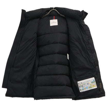 MONCLER Cluny Fur Trim Hooded Down Coat Size 0