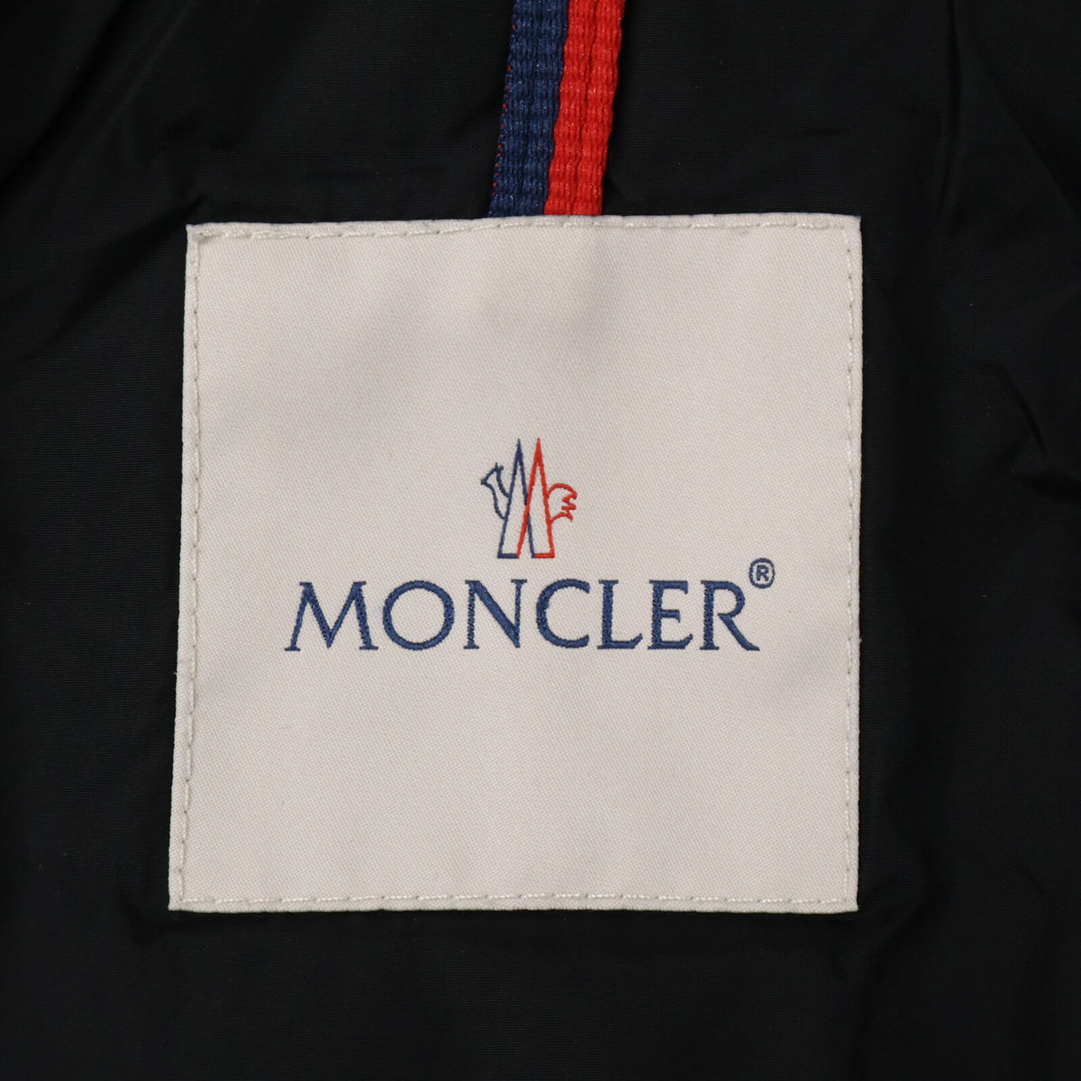 MONCLER Cluny Fur Trim Hooded Down Coat Size 0