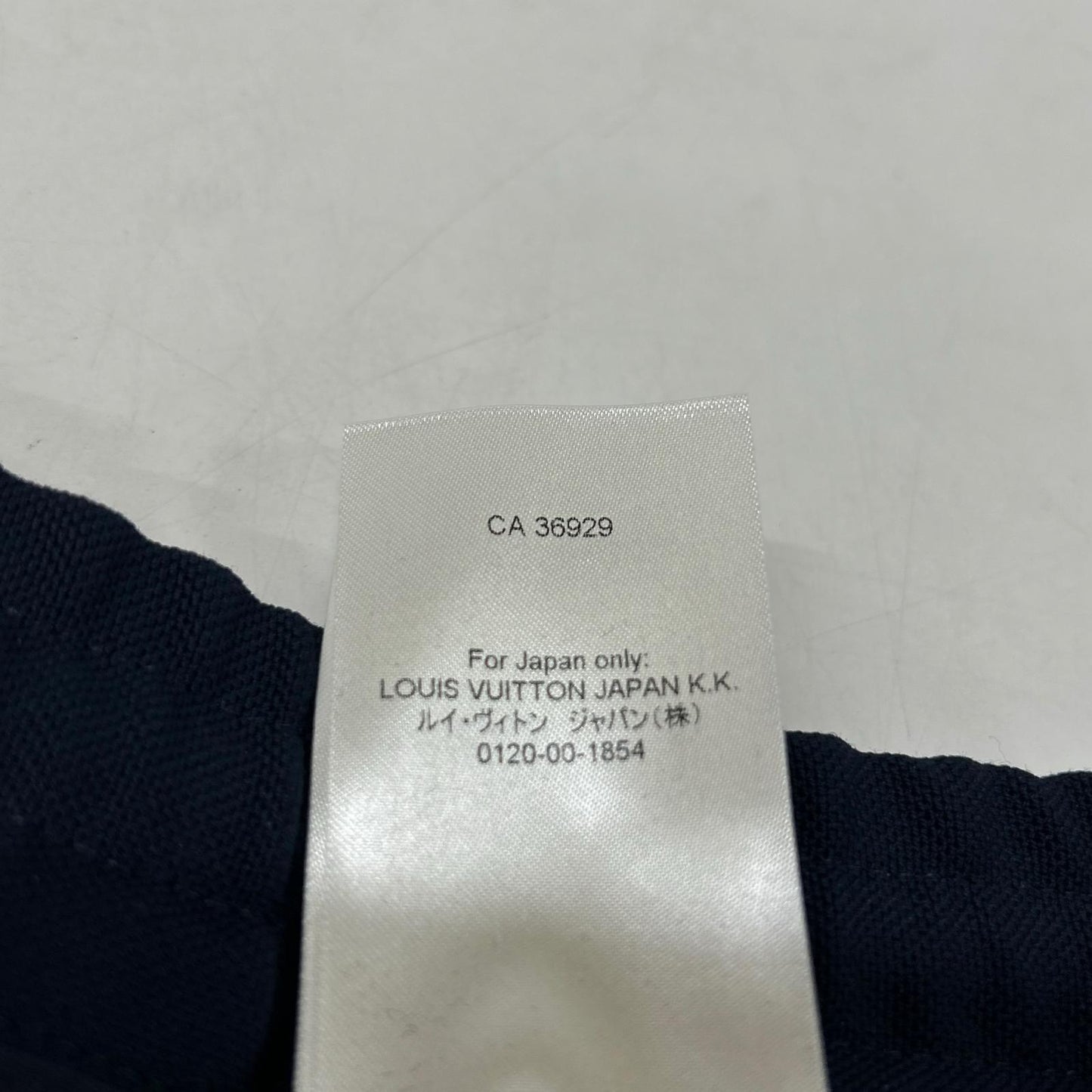 LOUIS VUITTON 24AW Wool 1-Pleat Wide Pants Navy Size 48