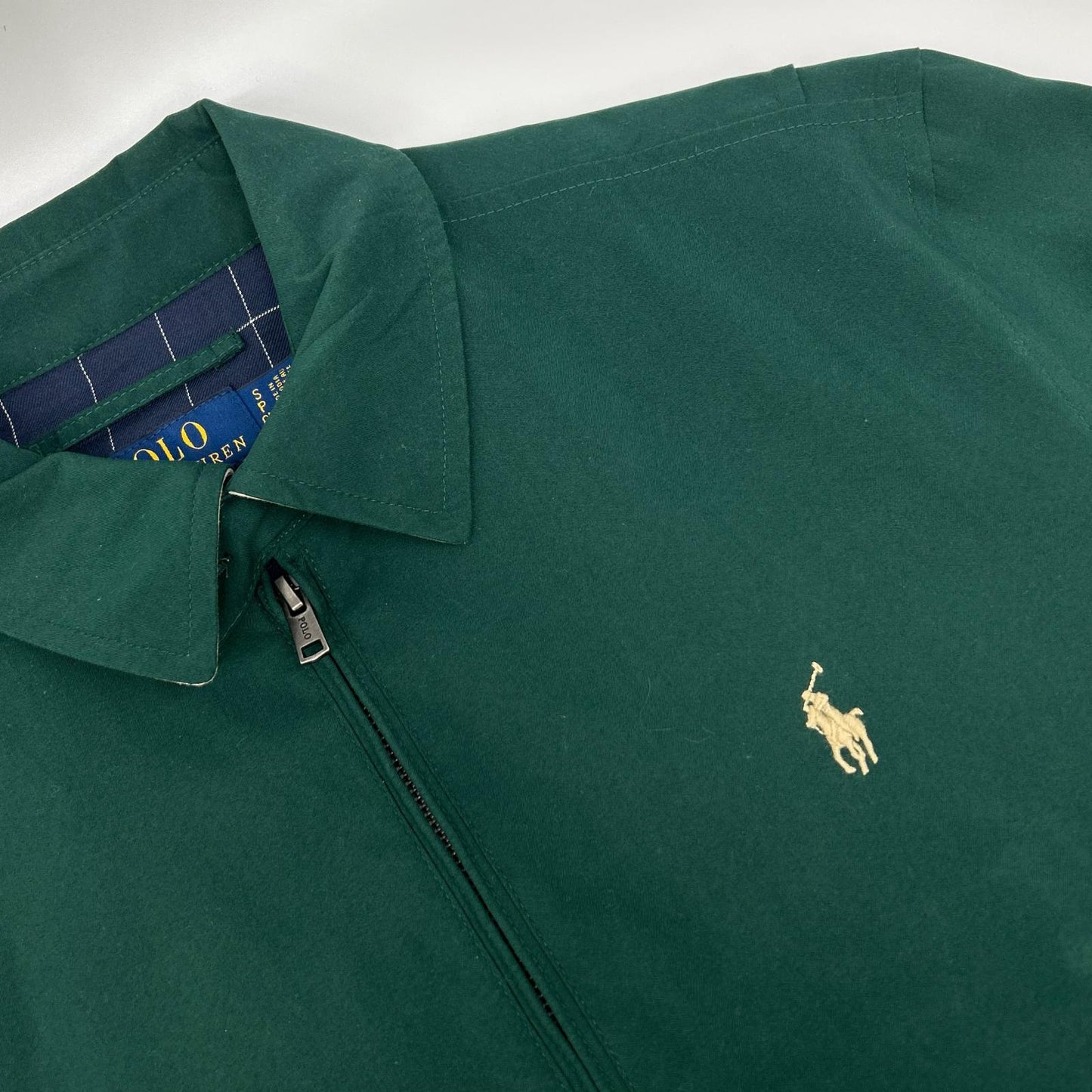 POLO RALPH LAUREN Polo Embroidered Swing Jacket Green Size S