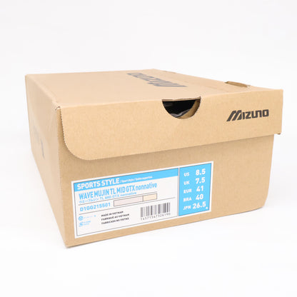 MIZUNO xnonnative Wave Mujin TL Mid Sneakers Khaki Size 26.5