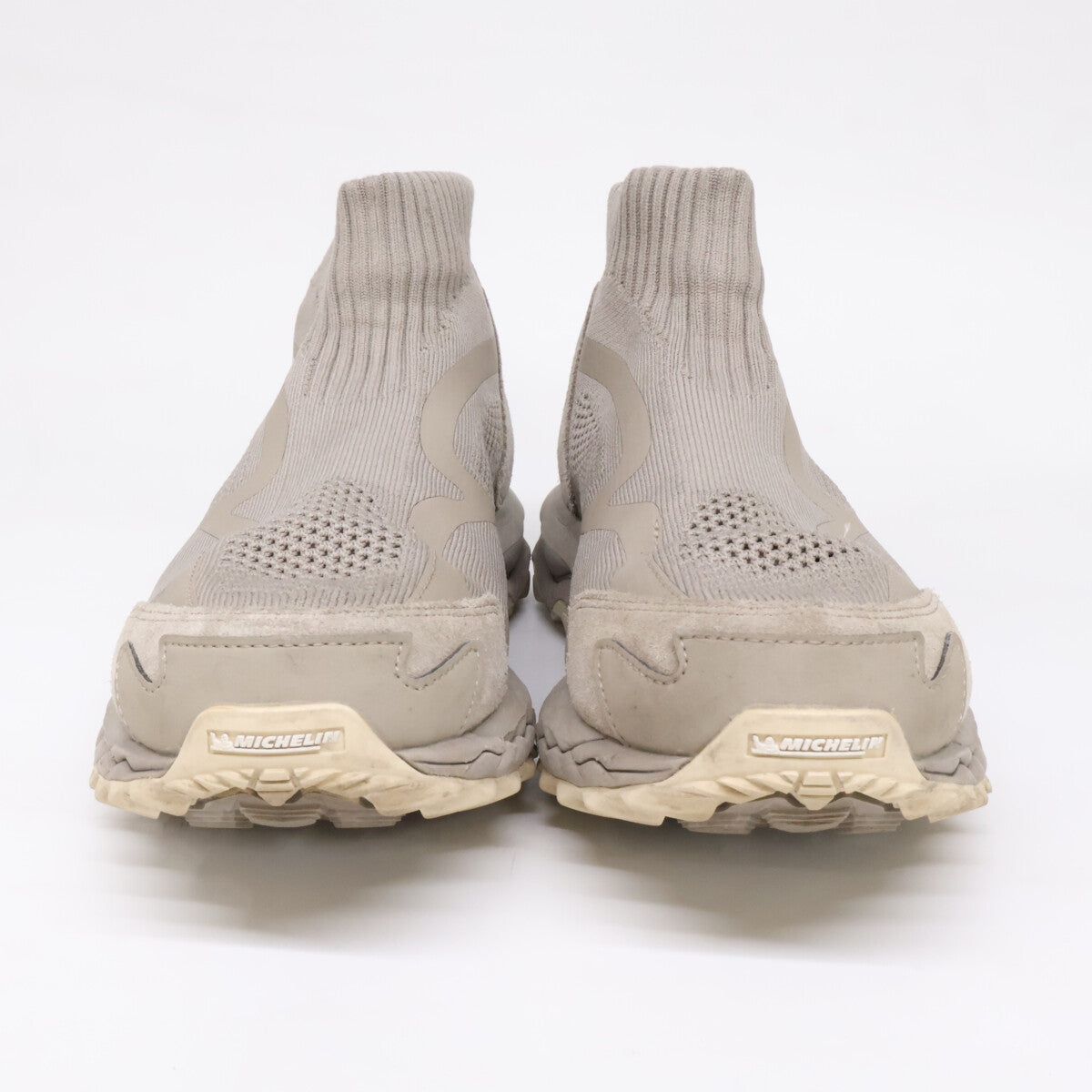 MIZUNO xnonnative Wave Mujin TL Mid Sneakers Khaki Size 26.5