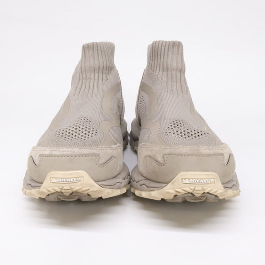 MIZUNO xnonnative Wave Mujin TL Mid Sneakers Khaki Size 26.5