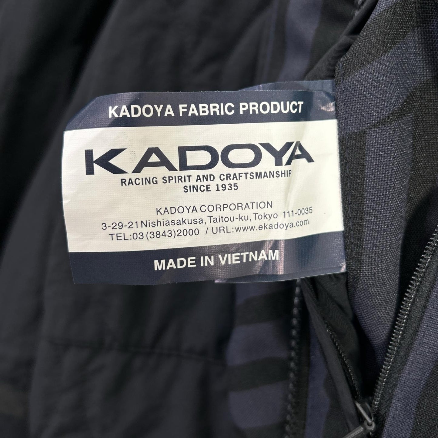 KADOYA 6579 NOEMI Camo Jacket Blue Size 3L