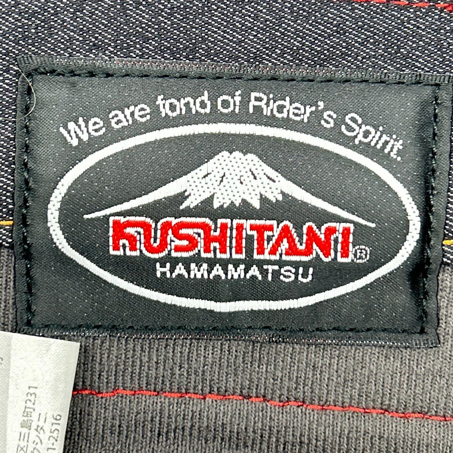 KUSHITANI K-1329 Expand Windcut Denim Black Size 31