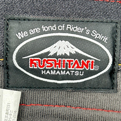 KUSHITANI K-1329 Expand Windcut Denim Black Size 31