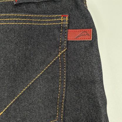 KUSHITANI K-1329 Expand Windcut Denim Black Size 31