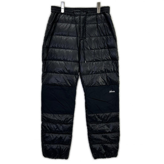 NANGA NW2441-11801 Mountain Lodge Down Pants Black Size M