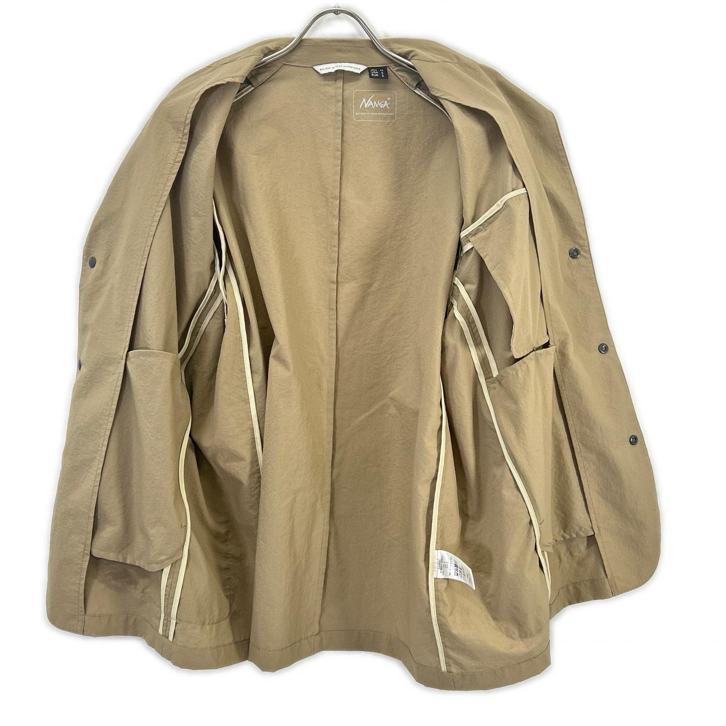 NANGA NW2411-1E200 Lightweight Dot Air Blazer Beige Size M