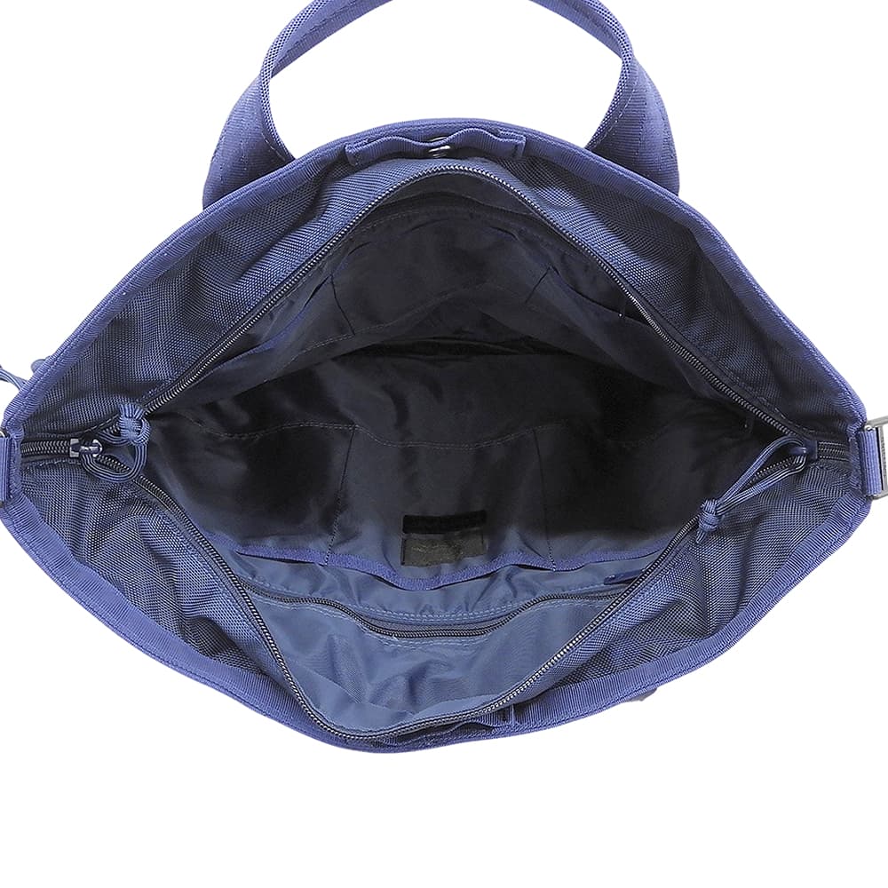 BRIEFING BEAMS PLUS Cockpit Helmet Nylon Navy Tote Size ONE SIZE