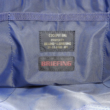 BRIEFING BEAMS PLUS Cockpit Helmet Nylon Navy Tote Size ONE SIZE
