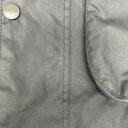 Barbour MWX0534NY91 3-Warrant Border Oiled Dark Navy Jacket Size 36