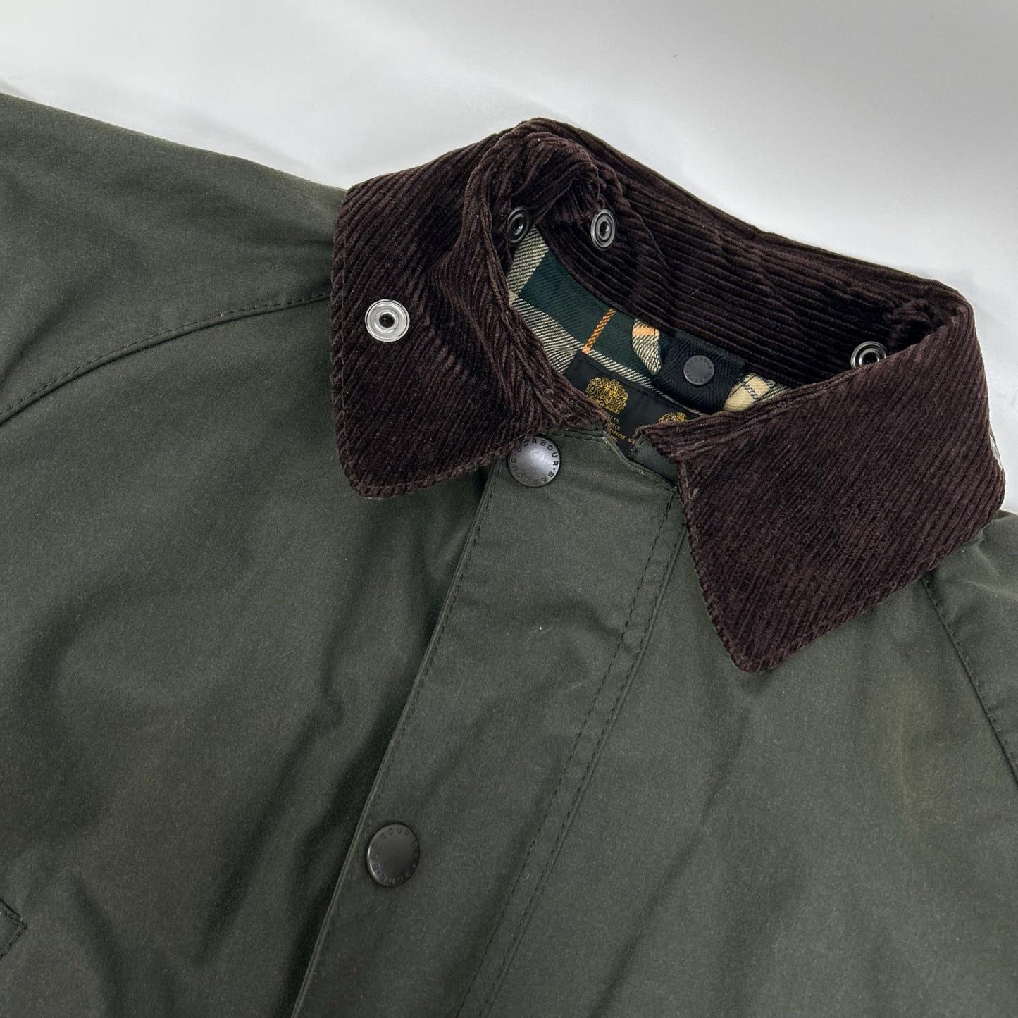 Barbour 1202135 SL Bedale Jacket Khaki Size 38