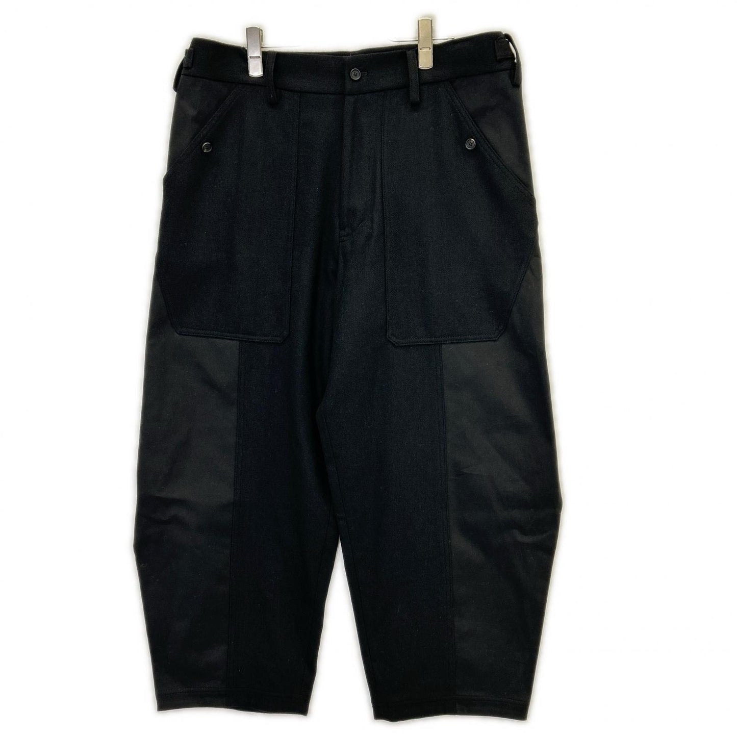 S'YTE 22AW Flannel Waist Adjustable Pants Black Size 3