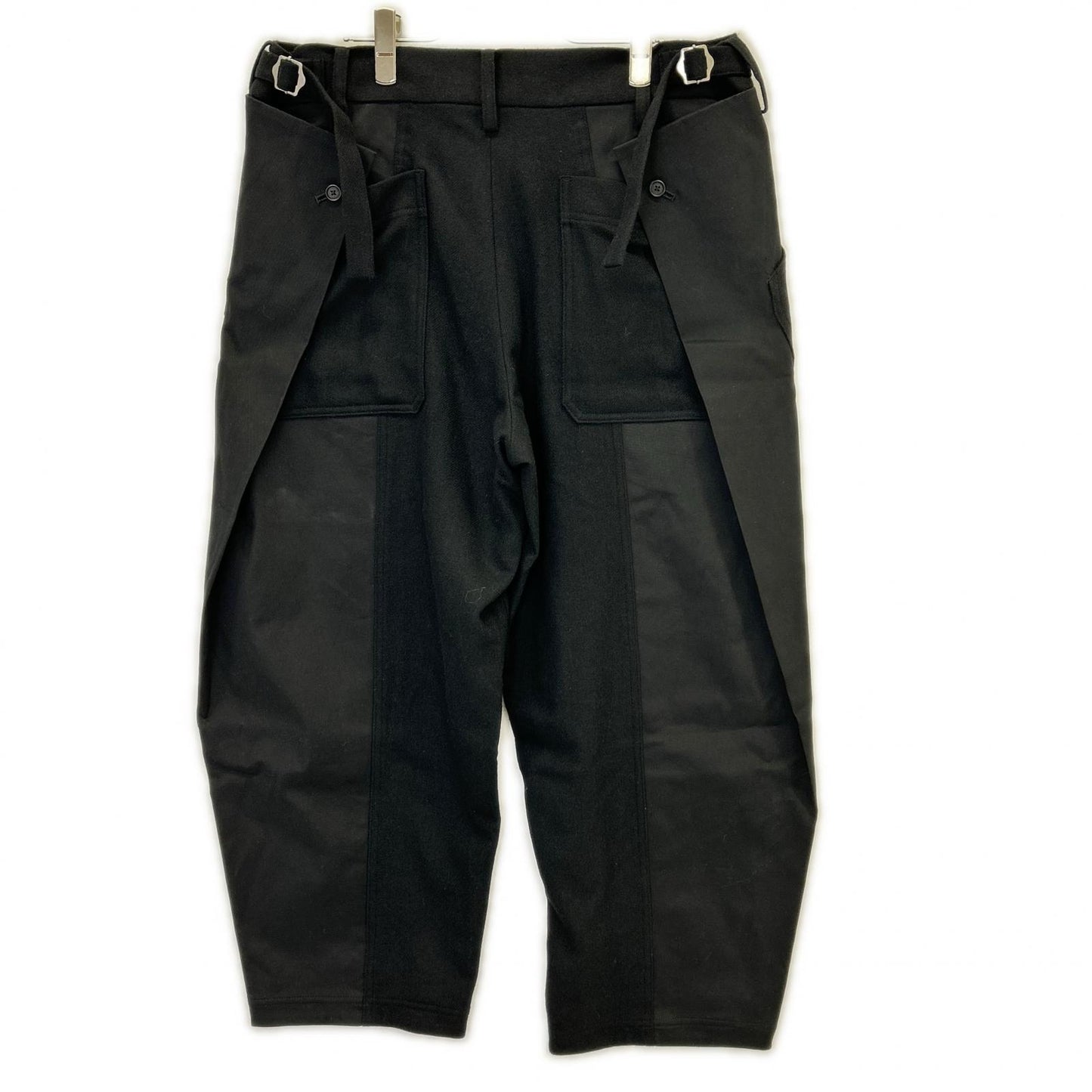 S'YTE 22AW Flannel Waist Adjustable Pants Black Size 3