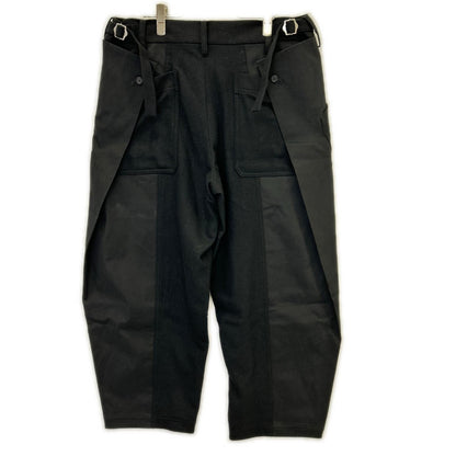 S'YTE 22AW Flannel Waist Adjustable Pants Black Size 3