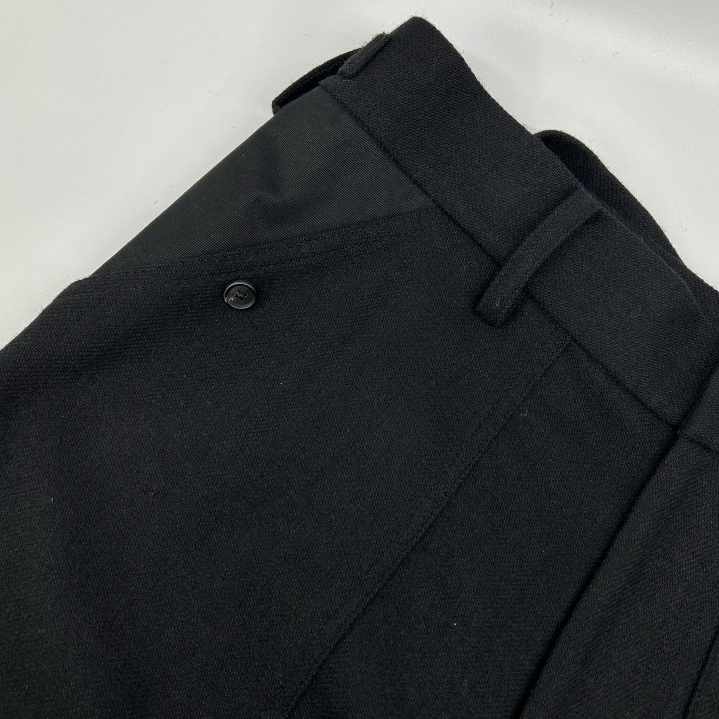 S'YTE 22AW Flannel Waist Adjustable Pants Black Size 3