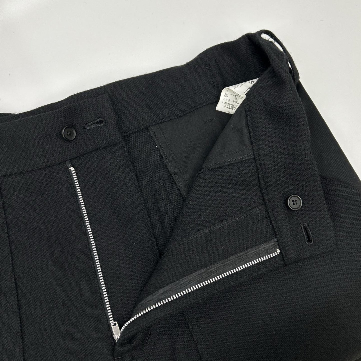 S'YTE 22AW Flannel Waist Adjustable Pants Black Size 3