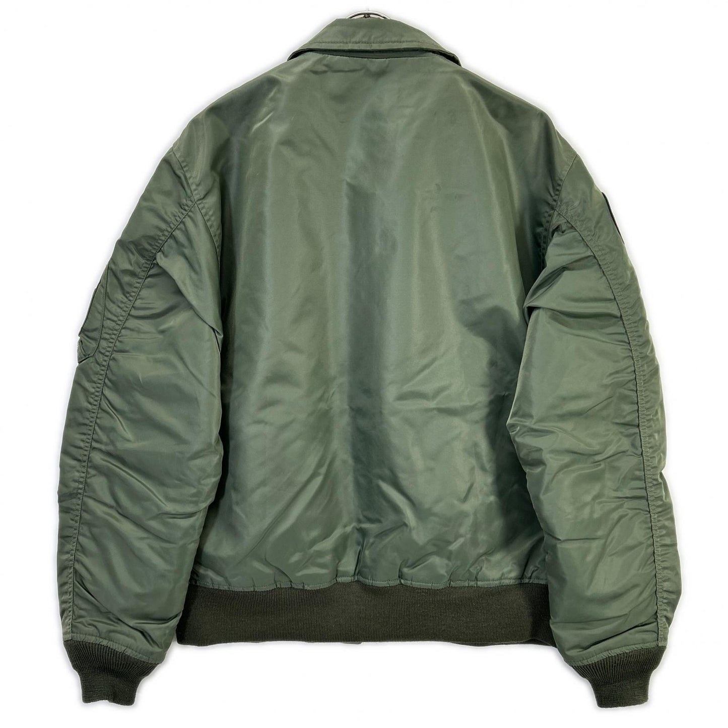 AVIREX Topgun CWU 36P VX-31 Nylon Jacket Sage Green Size XL