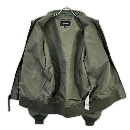 AVIREX Topgun CWU 36P VX-31 Nylon Jacket Sage Green Size XL