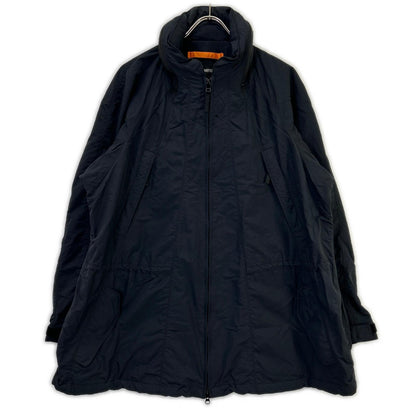 ISSEY MIYAKE 2004 Nylon Zip Parachute Coat Dark Navy Size 2