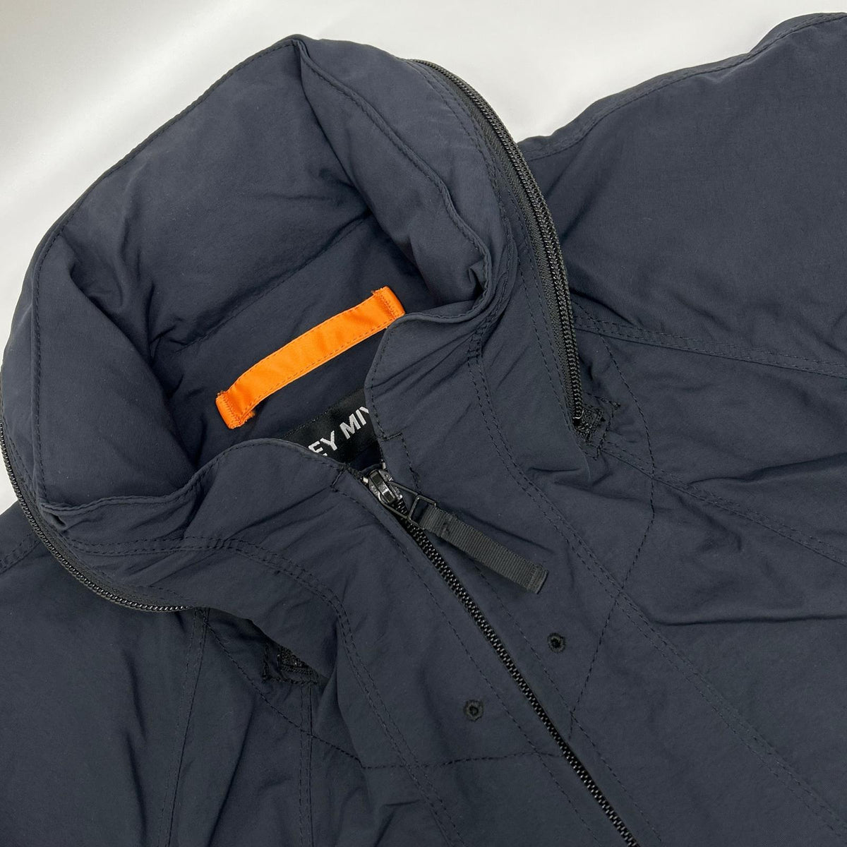ISSEY MIYAKE 2004 Nylon Zip Parachute Coat Dark Navy Size 2