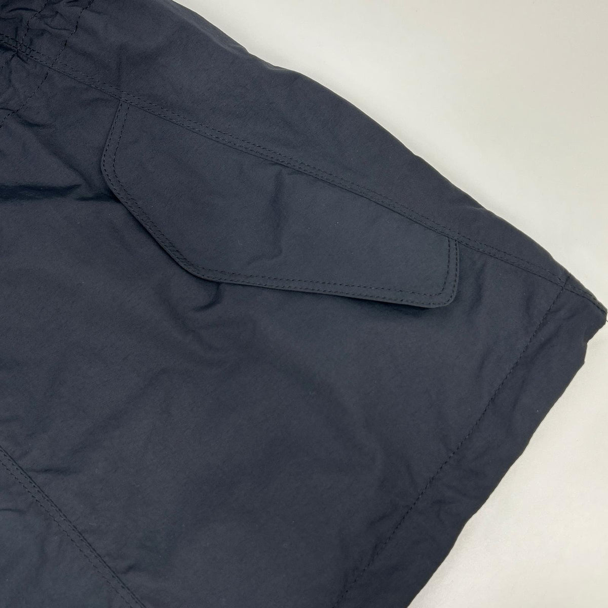 ISSEY MIYAKE 2004 Nylon Zip Parachute Coat Dark Navy Size 2