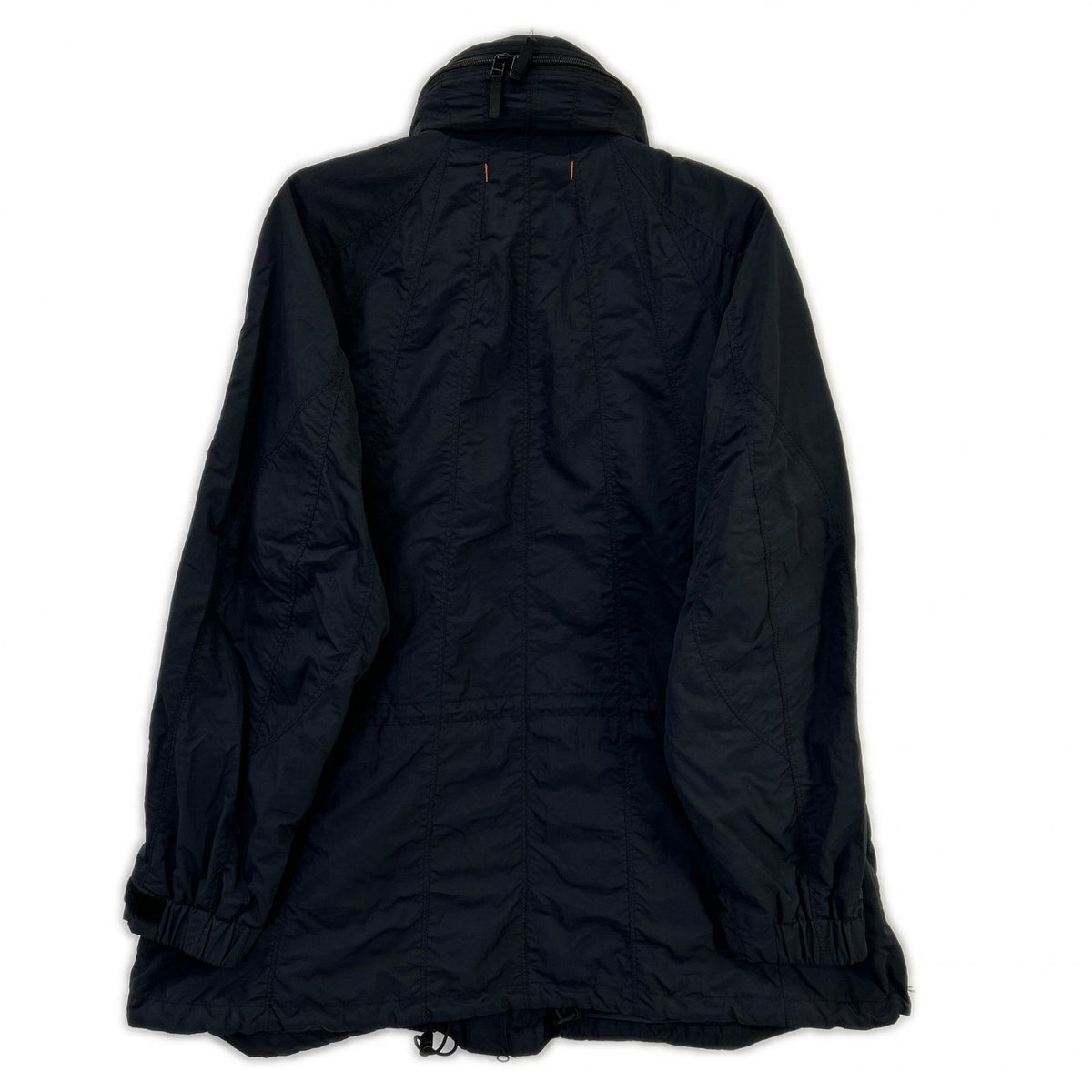 ISSEY MIYAKE 2004 Nylon Zip Parachute Coat Dark Navy Size 2