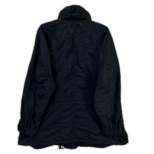ISSEY MIYAKE 2004 Nylon Zip Parachute Coat Dark Navy Size 2