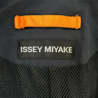 ISSEY MIYAKE 2004 Nylon Zip Parachute Coat Dark Navy Size 2