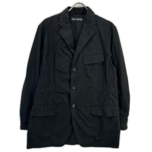 ISSEY MIYAKE 07 ME71FU111 Cotton 3B Blazer Black Size 3