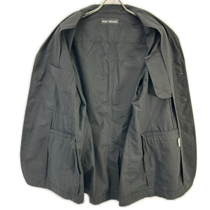 ISSEY MIYAKE 07 ME71FU111 Cotton 3B Blazer Black Size 3