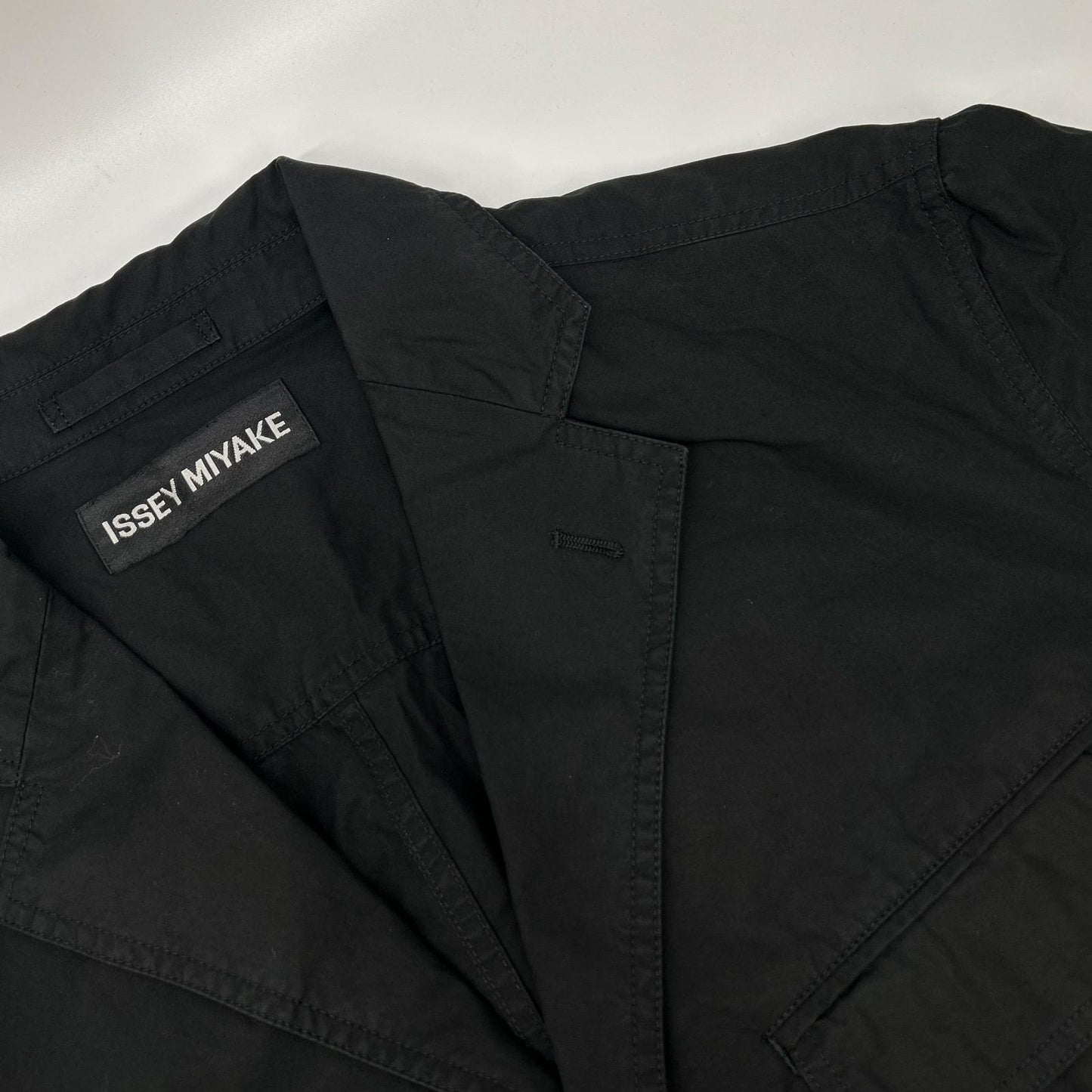 ISSEY MIYAKE 07 ME71FU111 Cotton 3B Blazer Black Size 3