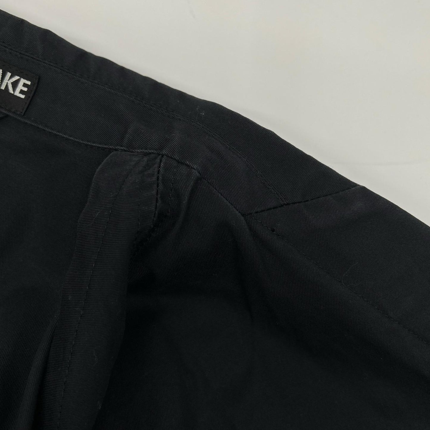 ISSEY MIYAKE WHITE LABEL 04 Cotton 3B Blazer Black Size 2