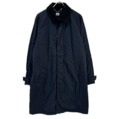 C.P.COMPANY 00s Nylon Balmacaan Coat Dark Navy Size 48