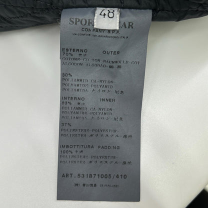 C.P.COMPANY 00s Nylon Balmacaan Coat Dark Navy Size 48