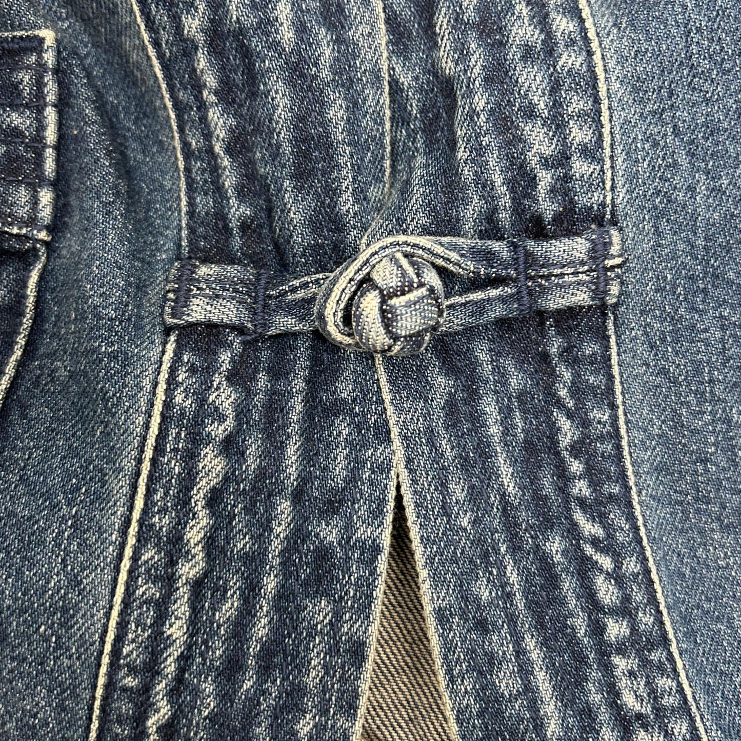A.P.C. 25802-1-37191 Denim China Jacket Indigo Size XS